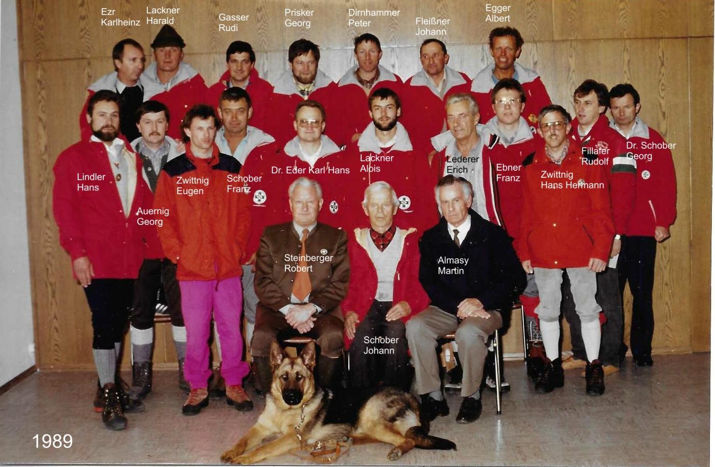 Gruppenfoto 1989