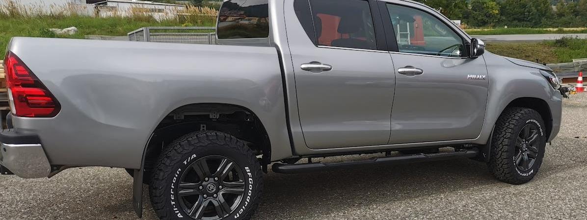 Toyota vor Ausbau Toyota vor Ausbau