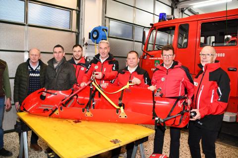 WWG - Spenden&uuml;bergabe Rollup Trage