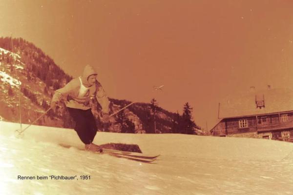 Rennen beim Bichlbauer 1951