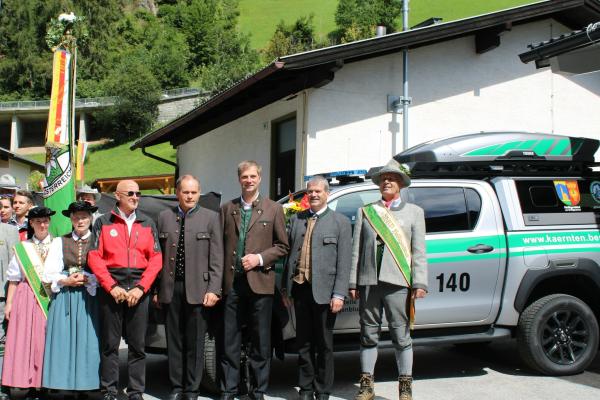 Einsatzfahrzeug Einweihung