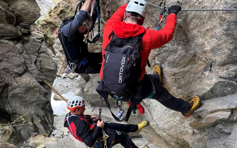 Bergung Möllschlucht 