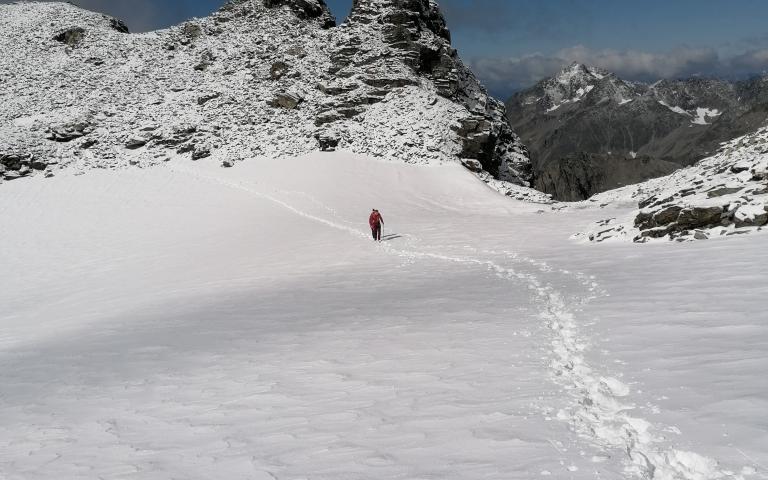 Auf dem Weg zum Petzeck