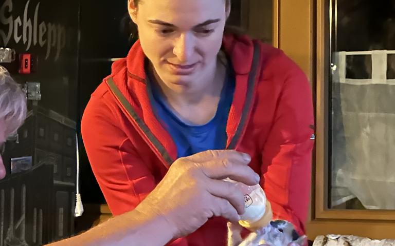 Dieser kleine "Patient" brauchte keine Rettung
