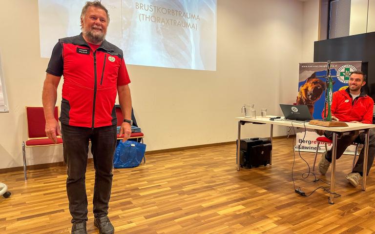 Ortsstellenleiter Manfred Ozwirk